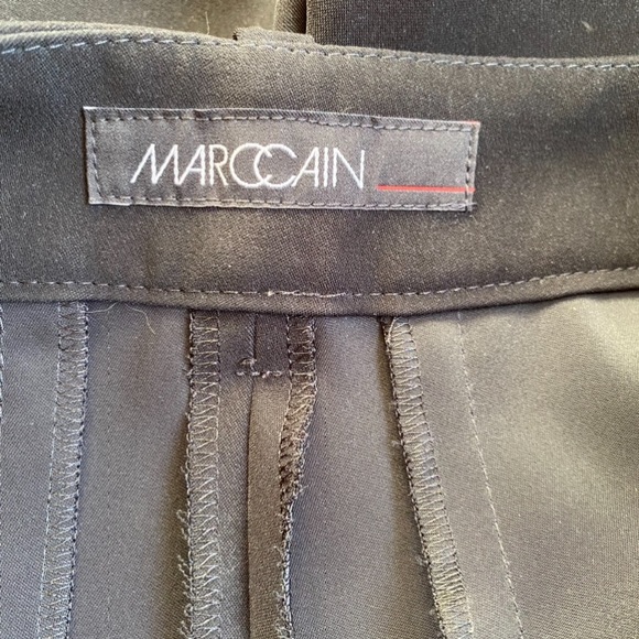 Marc Cain Pants Women's Trouser Crochet Lace Black Straight Size N2 3 - Picture 10 of 16